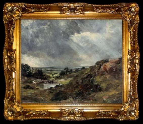 framed  John Constable Branch hill Pond, ta009-2
